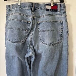 Vintage 90’s Tommy Hilfiger Men's Light Blue Denim Jeans 36x34